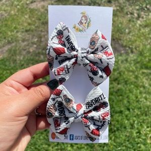 Favorite Things Hair Bow Piggies